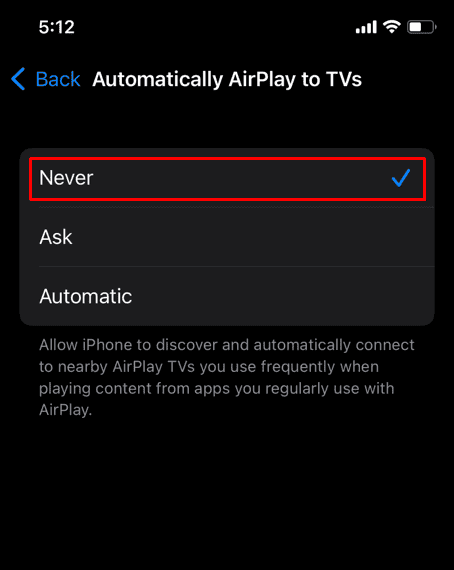Automatic-airplay