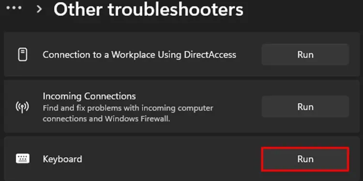 Keyboard Not Typing Letters? Here’s How to Fix it 20 KeyboardTroubleshooter