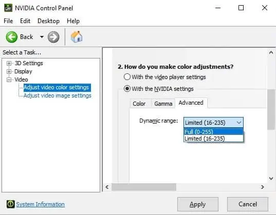 Monitor Looks Washed Out or Fading - Why & How to Fix It 12 Nvidia-RGB-full