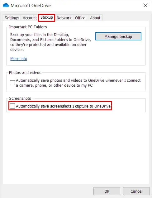 Lightshot Not Working - Why & How to Fix it 12 OneDrive