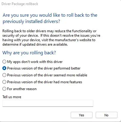 Monitor Looks Washed Out or Fading - Why & How to Fix It 22 Roll-Back-driver-feedback