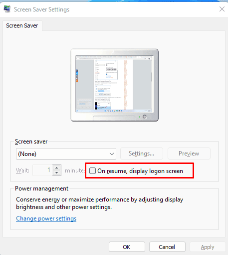 Computer Keeps Going to Sleep? Try These Fixes 3 Screen-Saver-On-Resume-Display-Logon-Screen