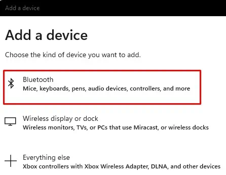 How to Setup a Logitech Mouse (Beginner's Guide) 19 add-a-device-bluetooth