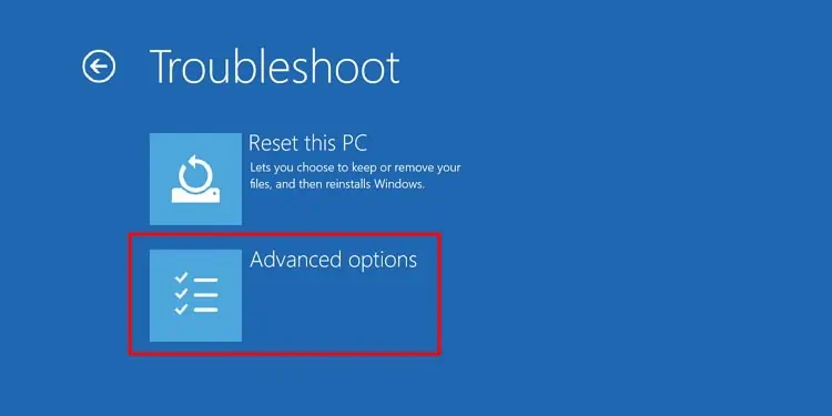How to Fix “Your PC Device Needs to Be Repaired” 15 advanced-options-inside-troubleshoot-1