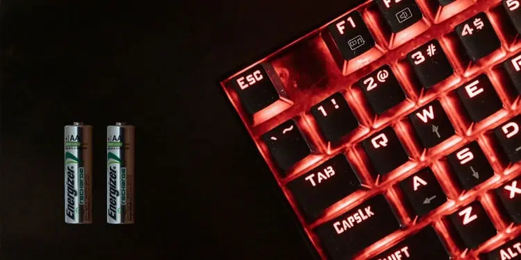Mechanical Keyboard Key is Not Working - How Do I Fix it? 7 change-batteries-keybaord