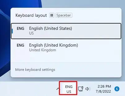Mechanical Keyboard Key is Not Working - How Do I Fix it? 10 change-keyboard-layout