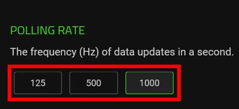 Does Keyboard Polling Rate Matter? How to Change It 7 change-polling-rate-razer