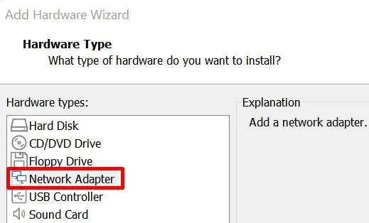Network Bridge Not Working? Here's How to Fix it 37 choose-network-adapter-in-add