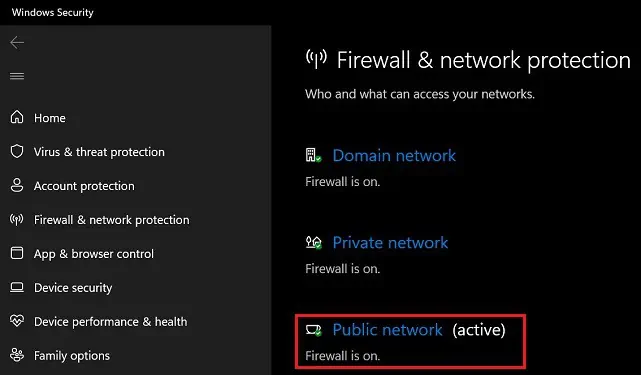 Ethernet Keeps Disconnecting ? Here's How to Fix it 51 choose-public-network