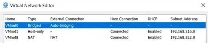 Network Bridge Not Working? Here's How to Fix it 34 choose-vmnet0