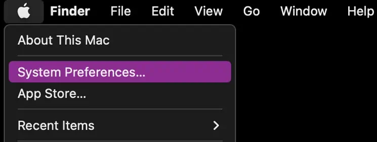 choosing-system-preferences-on-mac