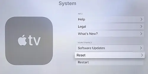 Fix: “An Error Occurred Loading This Content” on Apple TV 16 click-on-reset