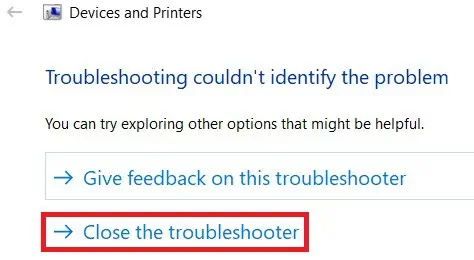 close-the-troubleshooter