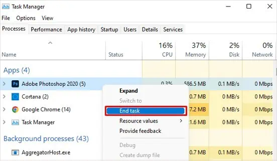 Why is My Windows Explorer Slow? 14 Ways to Fix it 19 close_the_unused_programs