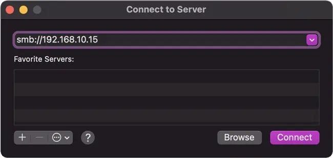 How To Connect Two Computers With an Ethernet Cable 19 connect-to-server-mac