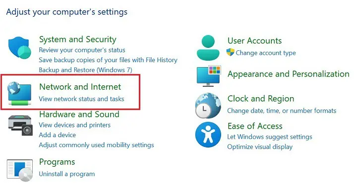 Ethernet Keeps Disconnecting ? Here's How to Fix it 40 control-panel-network-and-internet