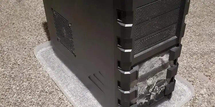 PSU Fan Direction: Should it Face Up or Down? 10 cpu-on-carpet