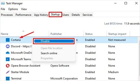 Why is My Windows Explorer Slow? 14 Ways to Fix it 20 disable_cortana