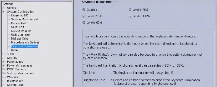 How to Turn Off RGB Keyboard 13 e6420-keyboard-backlight-bios