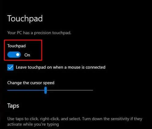 HP Touchpad Not Working? Here’s How to Fix It 7 enable-touchpad