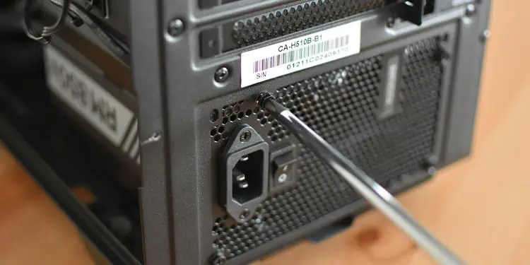 How to Fix Power Supply Clicking Noise? 19 fitting-psu-in-case