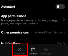 Audible App Not Working? Here’s How to Fix It 21 force-stop
