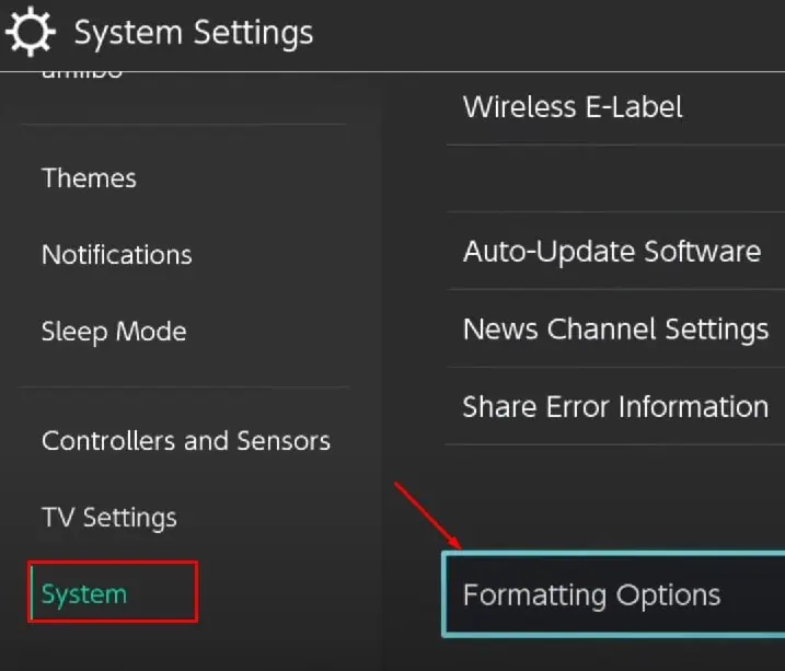 formatting-options