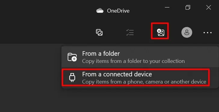 How to Transfer Photos From iPhone to Flash Drive? 10 from-a-connected-device-1