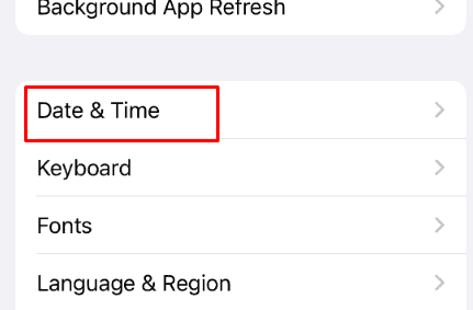 Audible App Not Working? Here’s How to Fix It 27 iphone-date-and-time