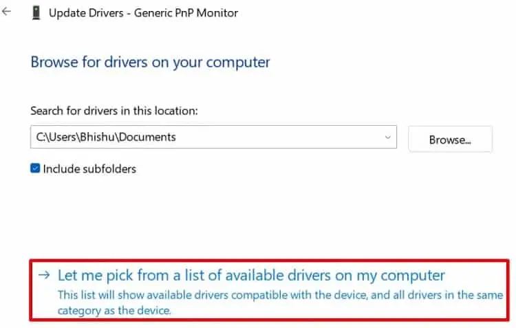 How to Install the Monitor Driver Manually 6 let-me-pick-from-a-list-of-available-drivers-on-my-computer