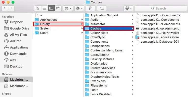 libraries-cache
