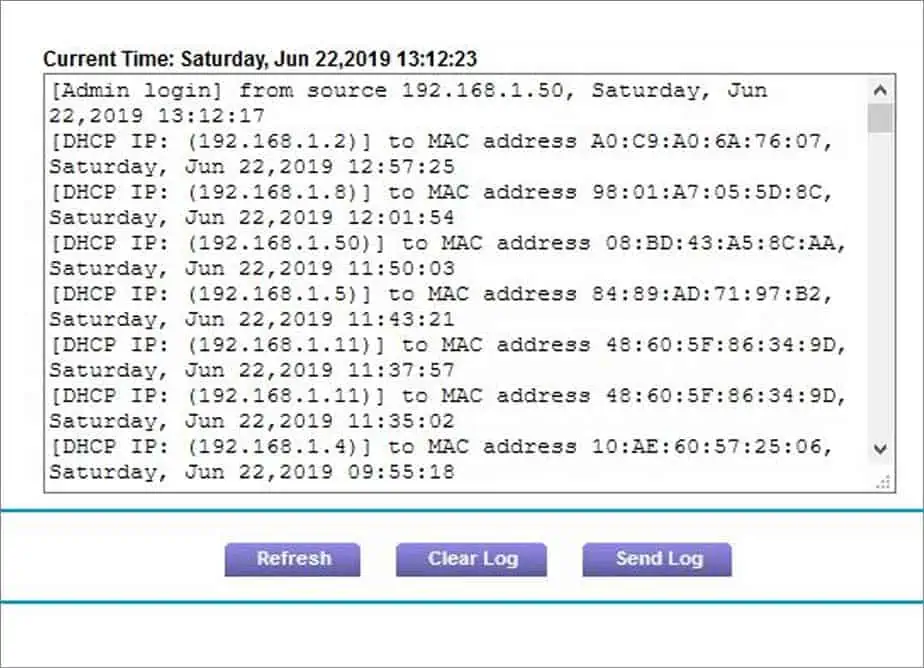 How to Monitor Internet Traffic From a Router? 12 logs