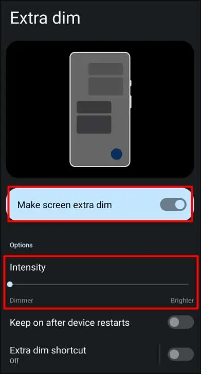 How to Make Brightness Lower than the Default Limit 13 make-screen-extra-dim