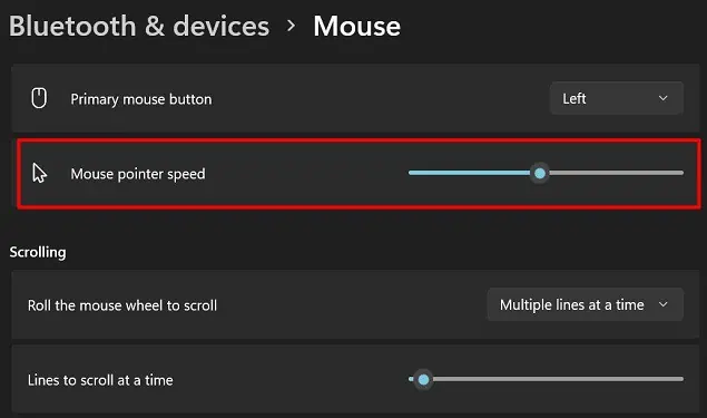 mouse-pointer-options
