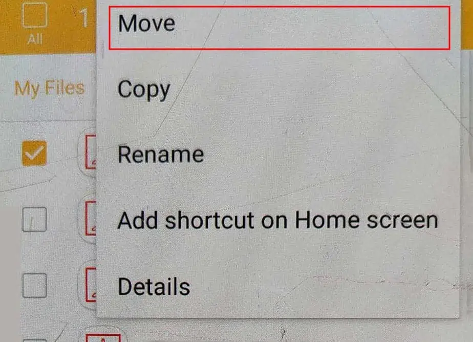 How to Transfer File from Internal Storage to SD Card? 11 move
