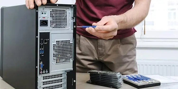 How to Fix Power Supply Clicking Noise? 21 open-pc-case