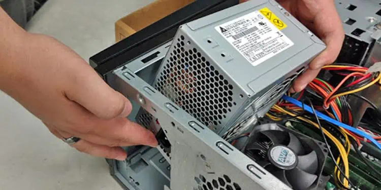 How to Fix Power Supply Clicking Noise? 18 positioning-psu