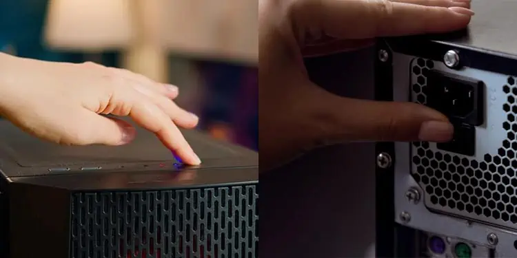 How to Fix Power Supply Clicking Noise? 12 power-off-cpu