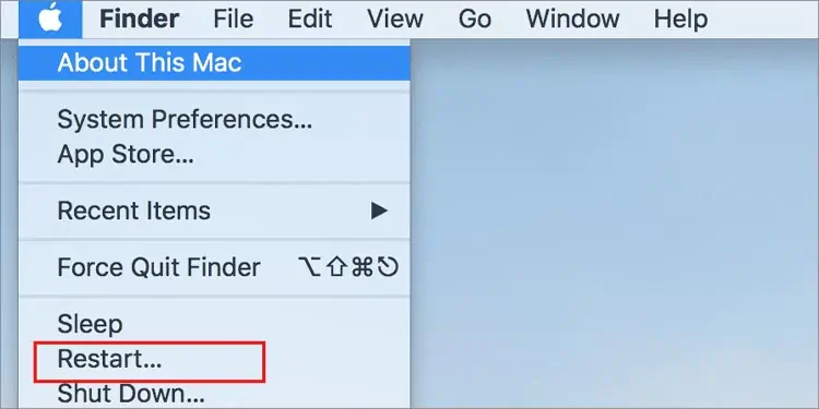 USB Tethering Not Working? Here’s How to Fix It 14 restart-in-mac-2