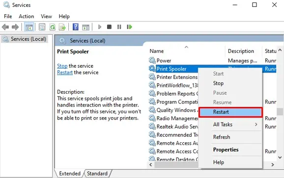 restart-print-spooler