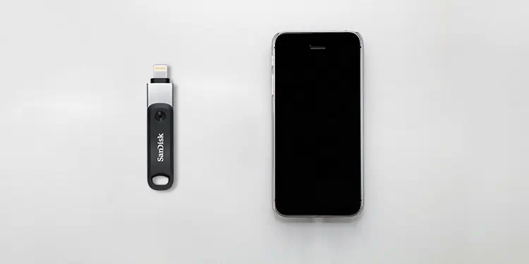 How to Transfer Photos From iPhone to Flash Drive? 11 sandisk-flash-drive-and-iphone