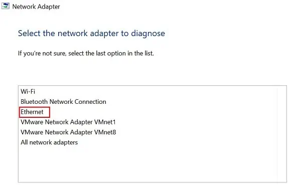 Ethernet Keeps Disconnecting ? Here's How to Fix it 56 select-ethernet