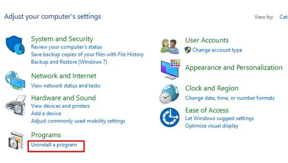 14 Ways to Fix 0x00000050 BSOD Error in Windows 37 select-uninstall-a-program