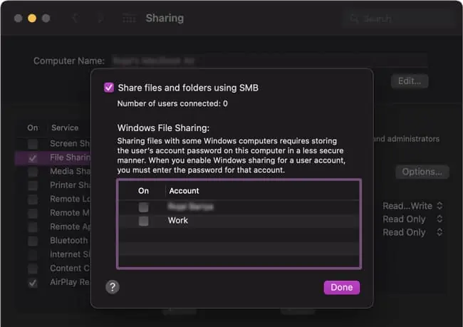 How To Connect Two Computers With an Ethernet Cable 21 share-files-and-folders-using-SMB