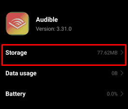 Audible App Not Working? Here’s How to Fix It 22 storage