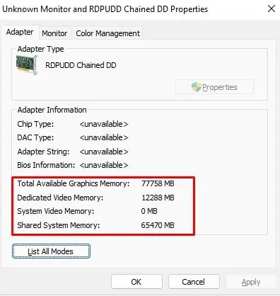 How to Increase VRAM on Windows (3 Simple Ways) 7 total-video-memory