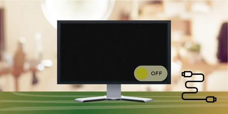 How to Clean LCD Monitor The Right Way? 9 turn-off-display