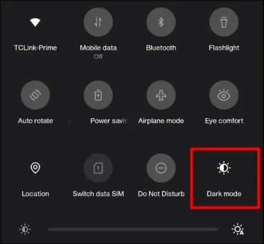 How to Make Brightness Lower than the Default Limit 12 turn-on-dark-mode
