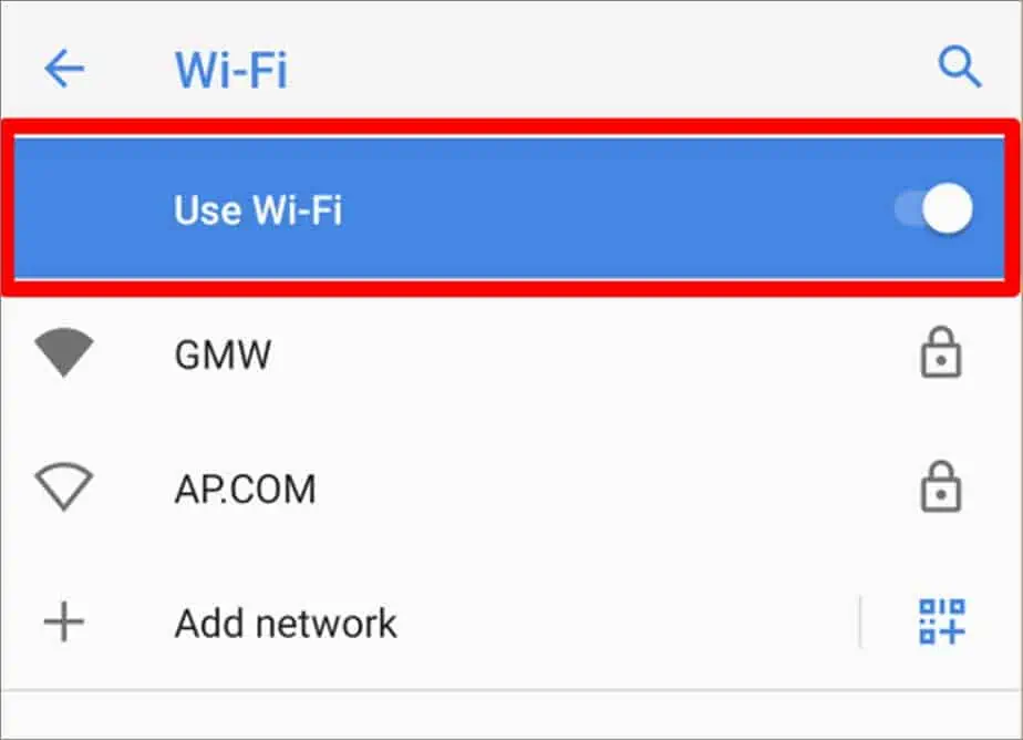 USB Tethering Not Working? Here’s How to Fix It 11 turn-on-wifi