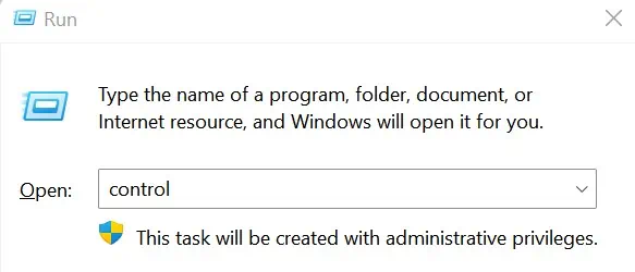 type-control-in-run